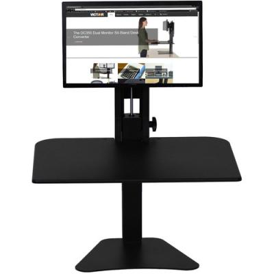 Victor High Rise Manual Standing Desk Workstation