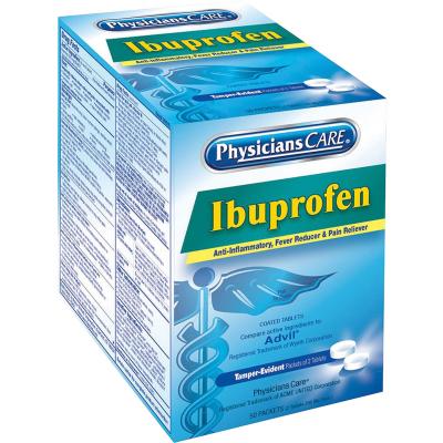 PhysiciansCare St. Vincent Brand Ibuprofen Single Packets