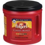 Folgers Canister Classic Roast Coffee Ground