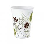 Dixie Pathways Paper Hot Cups by GP Pro - 8 fl oz - 1000/CT