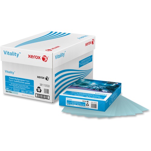 Xerox Vitality Pastel Multipurpose Paper - Blue