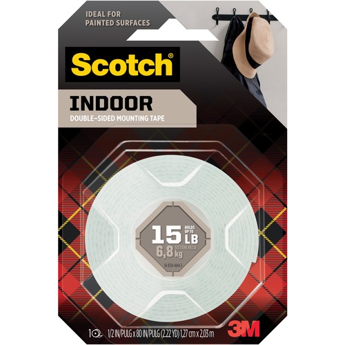 Scotch® Removable Poster Tape, 109-ESF, 0.75 in x 150 in (1.91 cm x 3.81 m)