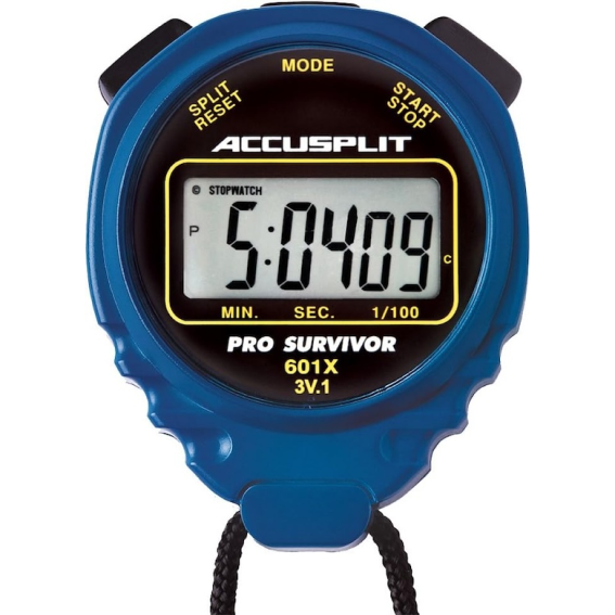 ACCUSPLIT Pro Survivor - A601X Stopwatch, Clock, Extra Large Display