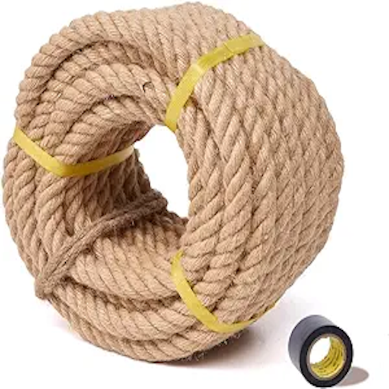 Rope Jute Rope 3/4 Inch 98Ft