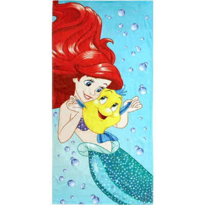 Jay Franco Disney The Little Mermaid Princess Kids Bath/Pool/Beach Towel